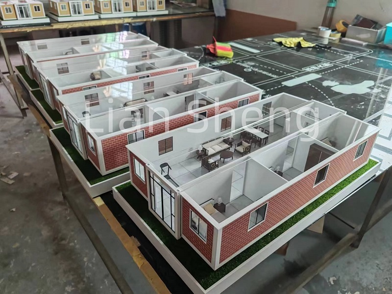 Modelul Expandable Container House este atât de drăguț.