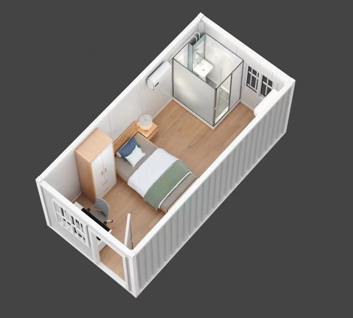 Casa de containere pliabile câștigă avânt în industria locuințelor?